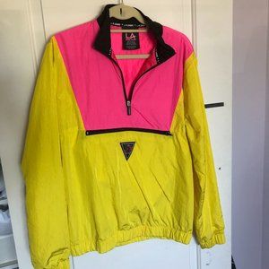 Funky pullover track jacket